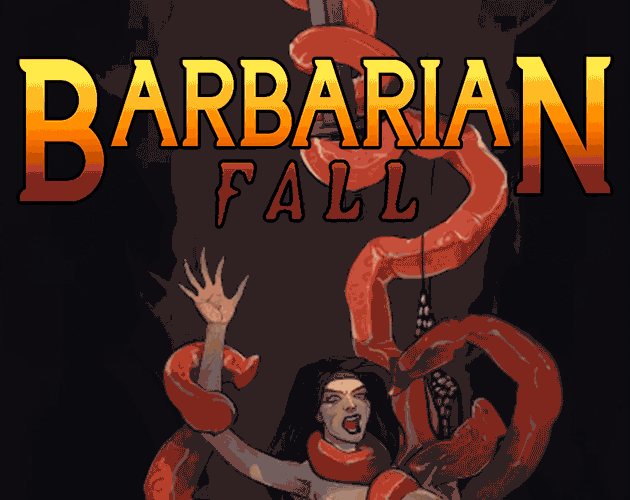 Barbarian Fall - hentai fighting porn game